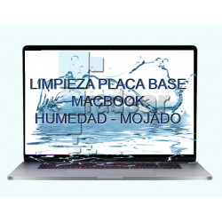 Limpieza placa base MacBook...