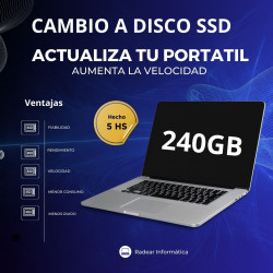 SSD 240 - Cambio Disco a...