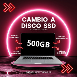 SSD 500 - Cambio Disco a...