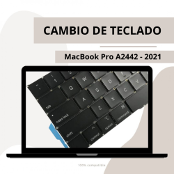 Cambio Teclado MacBook Pro...