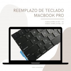 Cambio Teclado MacBook Pro 13"