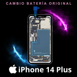 Cambio batería Original iPhone 14 Plus