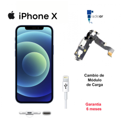 Cambio conector de carga...