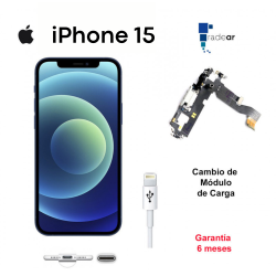 Cambio conector de carga...