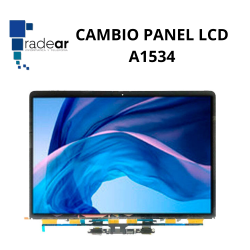 Cambio de panel LCD A1534