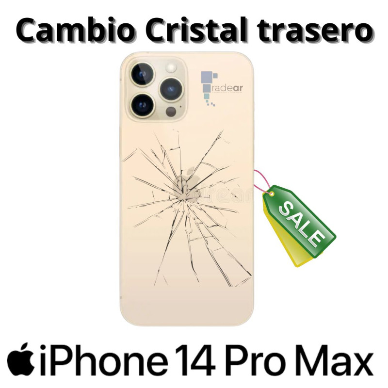 Reparar tapa trasera iPhone 14 Pro Max