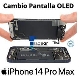 Cambio pantalla iPhone 14 Pro Max