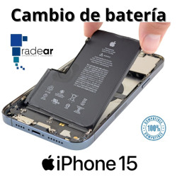 Cambio batería iPhone 15 Compatible