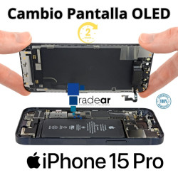 Cambio de pantalla iPhone 15 Pro OLED