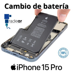 Cambio batería iPhone 15 Pro Compatible