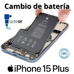 Cambio batería iPhone 15 Plus Compatible