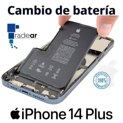Cambio batería iPhone 14 Plus Compatible