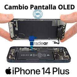 Cambio de pantalla iPhone 14 Plus OLED