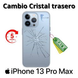 Cambio cristal trasero iPhone 13 Pro Max