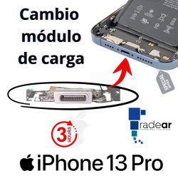 Cambio de modulo de carga iPhone 13 Pro