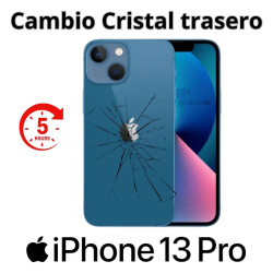 Cambio cristal trasero iPhone 13 Pro