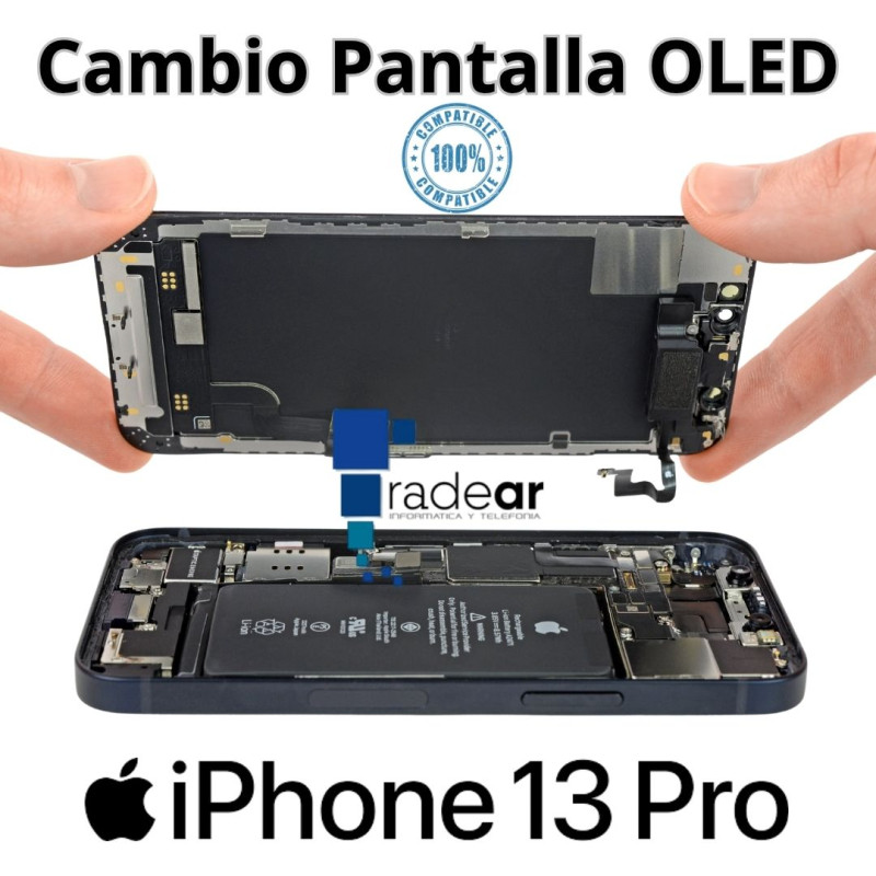 Cambio de pantalla iPhone 13 Pro OLED Cambio de pantalla iPhone 13 Pro OLED
