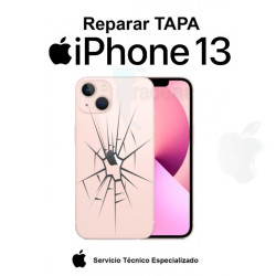 Cambio cristal trasero iPhone 13