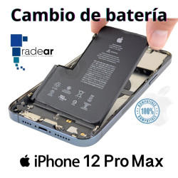 Cambio batería iPhone 12 Pro Max Compatible