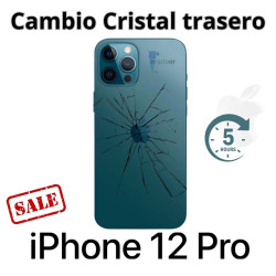 Cambio cristal trasero iPhone 12 Pro