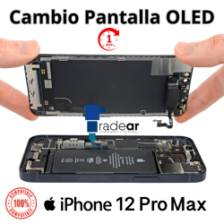 Cambio de pantalla iPhone 12 Pro Max OLED