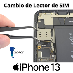 Cambio lector de SIM iPhone 13