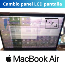 Cambio panel LCD pantalla MacBook Air 13" 2020 A2179