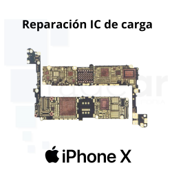 Reparación IC de carga iPhone X