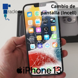 Cambio de pantalla iPhone 13 INCELL