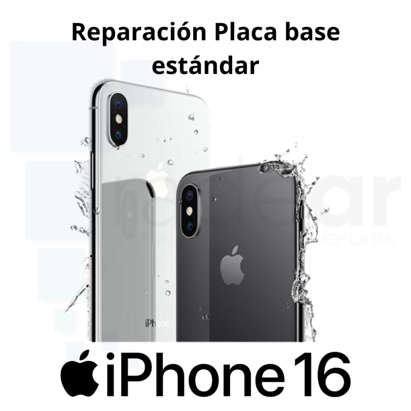 Reparación Placa base estandar iPhone 16