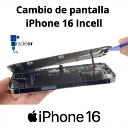 Cambio de pantalla iPhone 16 INCELL