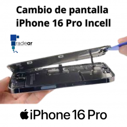 Cambio de pantalla iPhone 16 Pro Incell