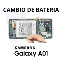 Cambio de bateria Samsung Galaxy A01