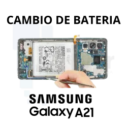 Cambio de bateria Samsung Galaxy A21