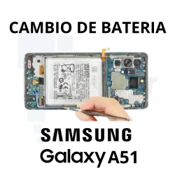 Cambio de bateria Samsung Galaxy A51