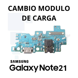 Cambio modulo de carga Samsung Galaxy Note21