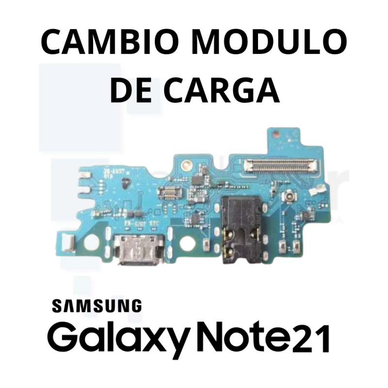 Cambio modulo de carga Samsung Galaxy Note21