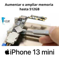 Aumentar memoria a 512GB - iPhone 13 mini