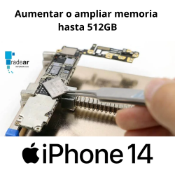 Aumentar memoria a 512GB - iPhone 14