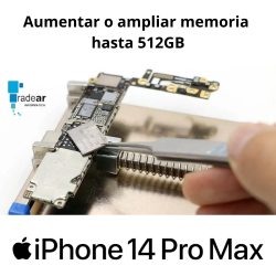 Aumentar memoria a 512GB - iPhone 14 Pro Max