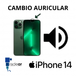 Cambio auricular iPhone 14