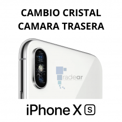 Cambio cristal camara trasera iPhone XS