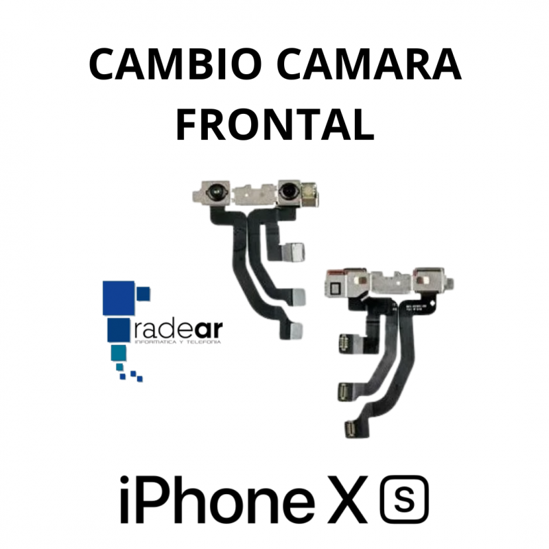 Cambio camara frontal iPhone XS