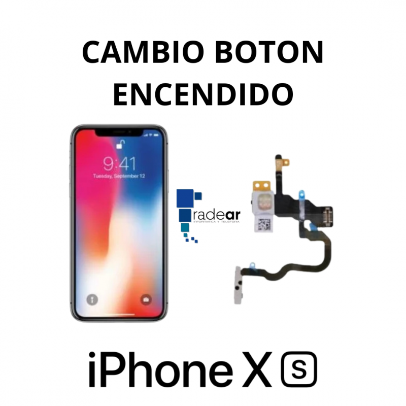 Cambio boton encendido iPhone XS