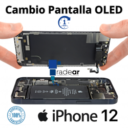 Cambio de pantalla OLED iPhone 12