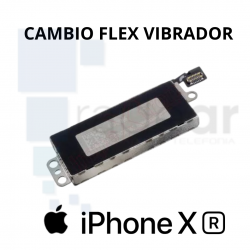 Cambio flex vibrador iPhone XR