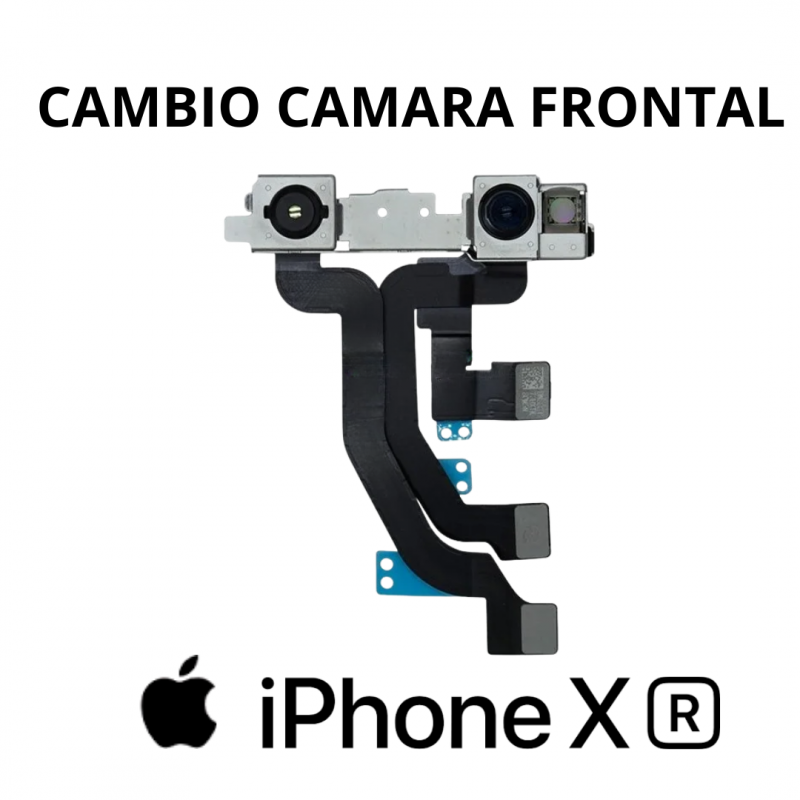 Cambio camara frontal iPhone XR