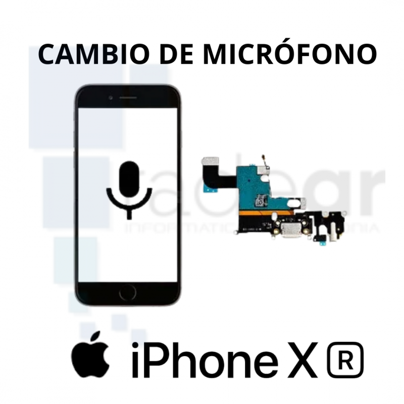 Cambio de micrófono iPhone XR