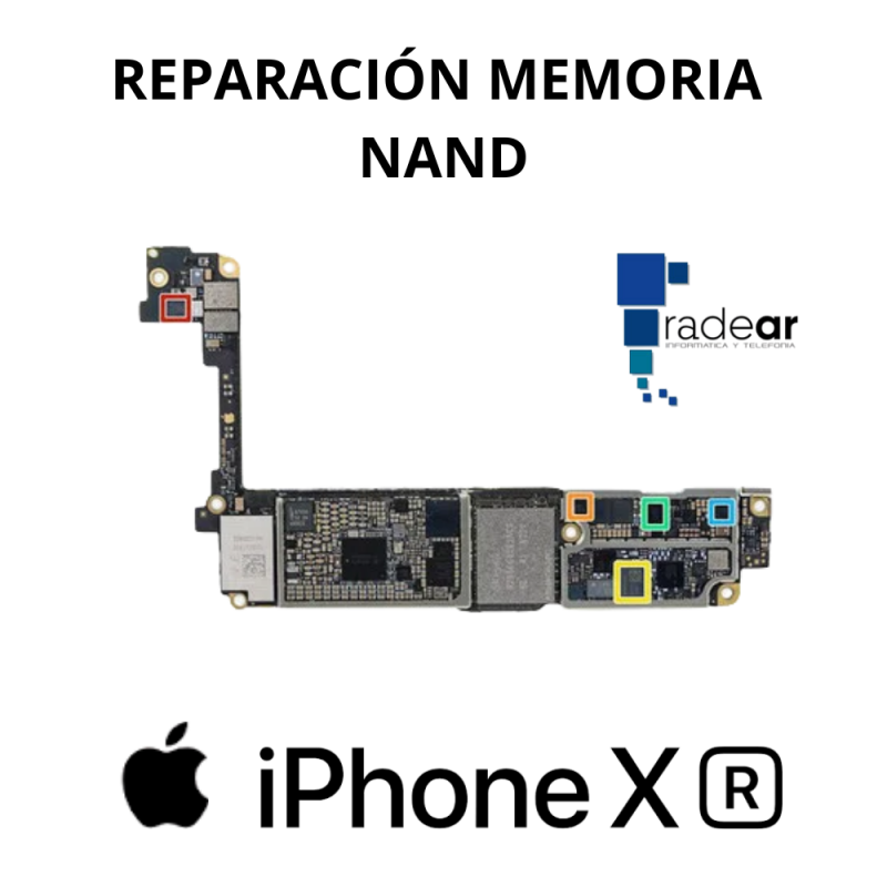 Reparación memoria NAND iPhone XR