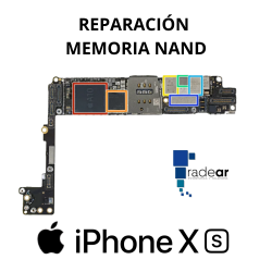 Reparación memoria NAND IPhone XS
